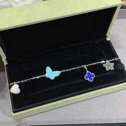 [Amore Jewels]LUCKY SPRING SILVER BRACELET 4 MOTIF