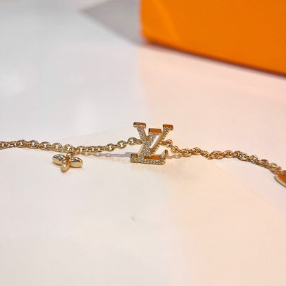 [Amore Jewels]LOGO STAR MOTIF GOLD BRACELET