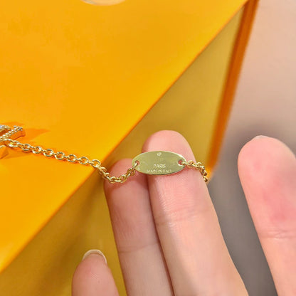 [Amore Jewels]LOGO STAR MOTIF GOLD BRACELET