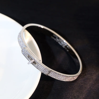 [Amore Jewels]KELLY BRACELET DIAMOND PAVED