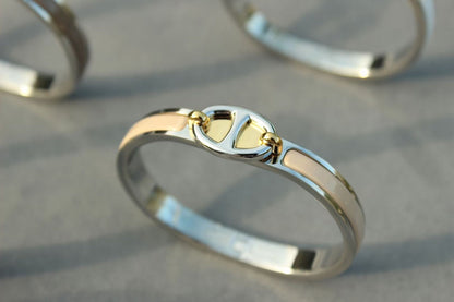[Amore Jewels]CLIC CHAINE SILVER BRACELET