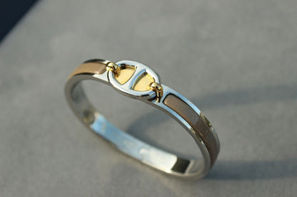 [Amore Jewels]CLIC CHAINE SILVER BRACELET
