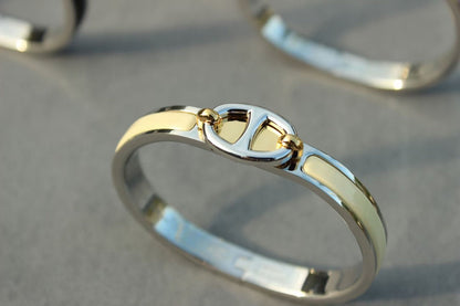 [Amore Jewels]CLIC CHAINE SILVER BRACELET