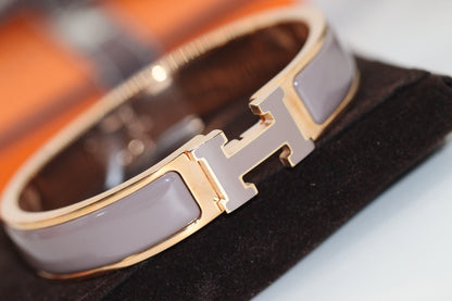 [Amore Jewels]H BRACELET 12MM BROWN