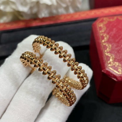 [Amore Jewels]CLASH LARGE HOOP EARRINGS