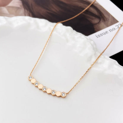 [Amore Jewels]BEE MY LOVE DIAMOND NECKLACE
