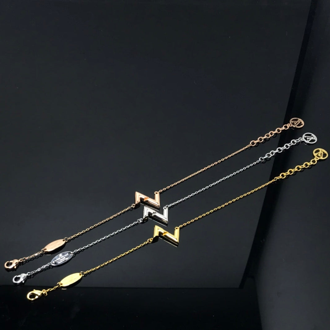 [Amore Jewels]VOLT LV LOGO BRACELET