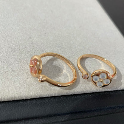 [Amore Jewels]SUN 1 DIAMOND PINK MOP RING