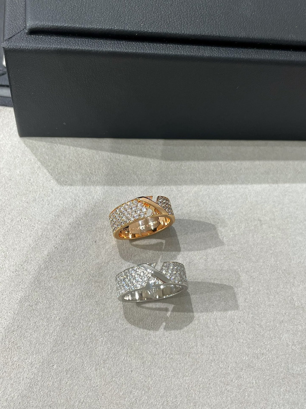 [Amore Jewels]LIENS EVIDENCE  DIAMOND PAVED RING