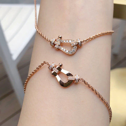 [Amore Jewels]FORCE 10 PINK GOLD DIAMOND NECKLACE