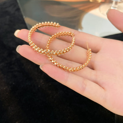 [Amore Jewels]CLASH HOOP EARRINGS