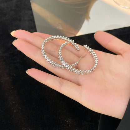 [Amore Jewels]CLASH HOOP EARRINGS