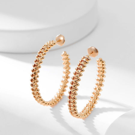[Amore Jewels]CLASH HOOP EARRINGS