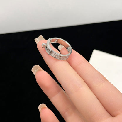 [Amore Jewels]KELLY SILVER DIAMOND RING