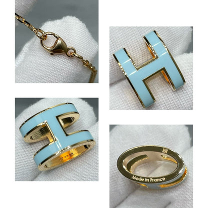 [Amore Jewels]POP H SKY BLUE NECKLACE