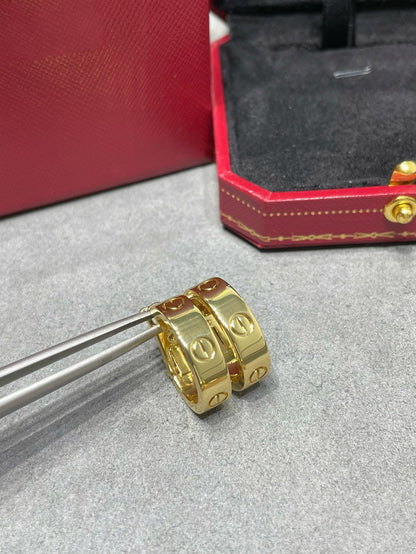[Amore Jewels]LOVE 5.5MM EARRINGS