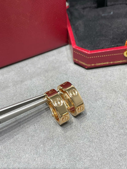 [Amore Jewels]LOVE 5.5MM EARRINGS