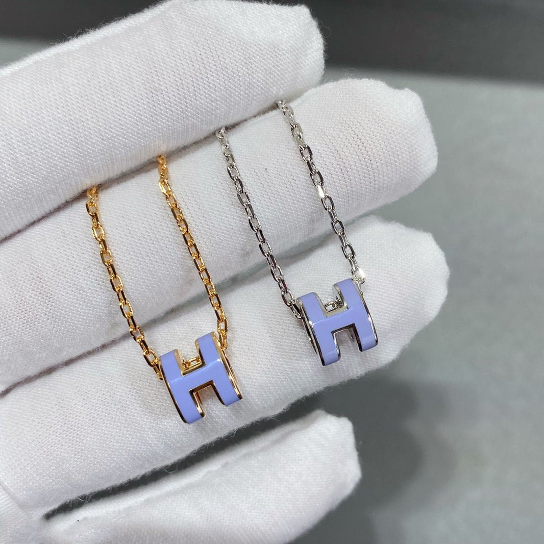 [Amore Jewels]MINI POP H NECKLACE