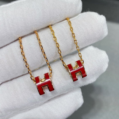 [Amore Jewels]MINI POP H NECKLACE