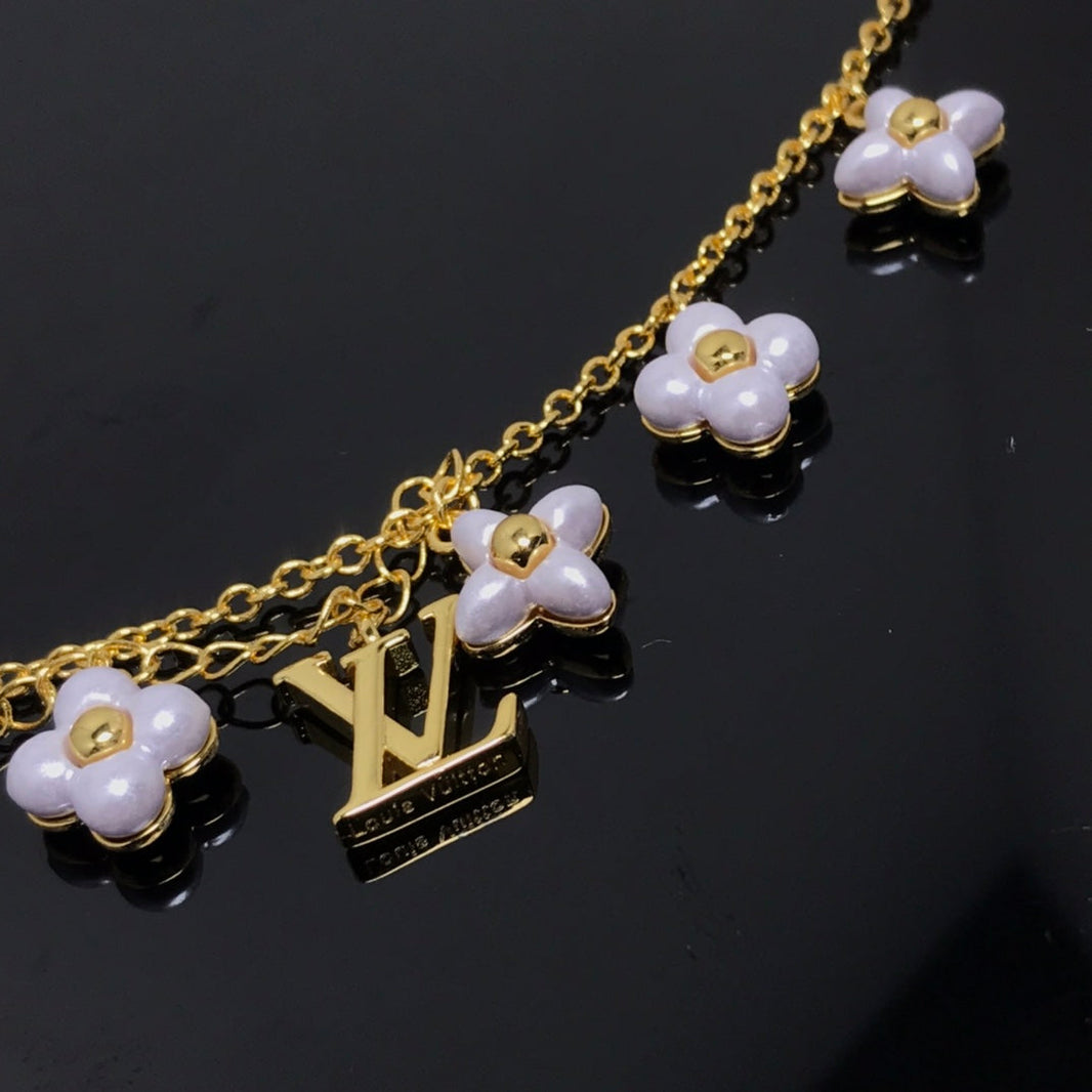 [Amore Jewels]LOGO 6 MOTIF STAR AND SUN GOLD BRACELET