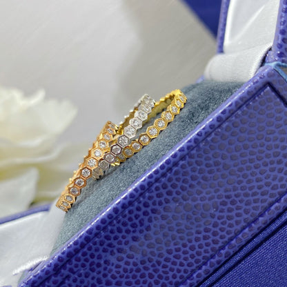 [Amore Jewels]BEE LOVE DIAMOND PAVED SMALL RING