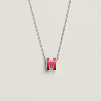 [Amore Jewels]H NECKLACE PINK