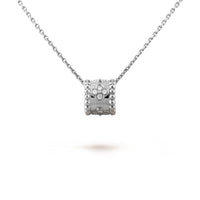 [Amore Jewels]PERLEE PEDANT SIVLER DIAMOND NECKLACE