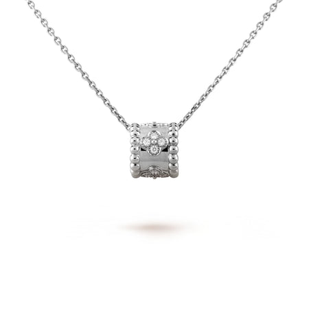 [Amore Jewels]PERLEE PEDANT SIVLER DIAMOND NECKLACE