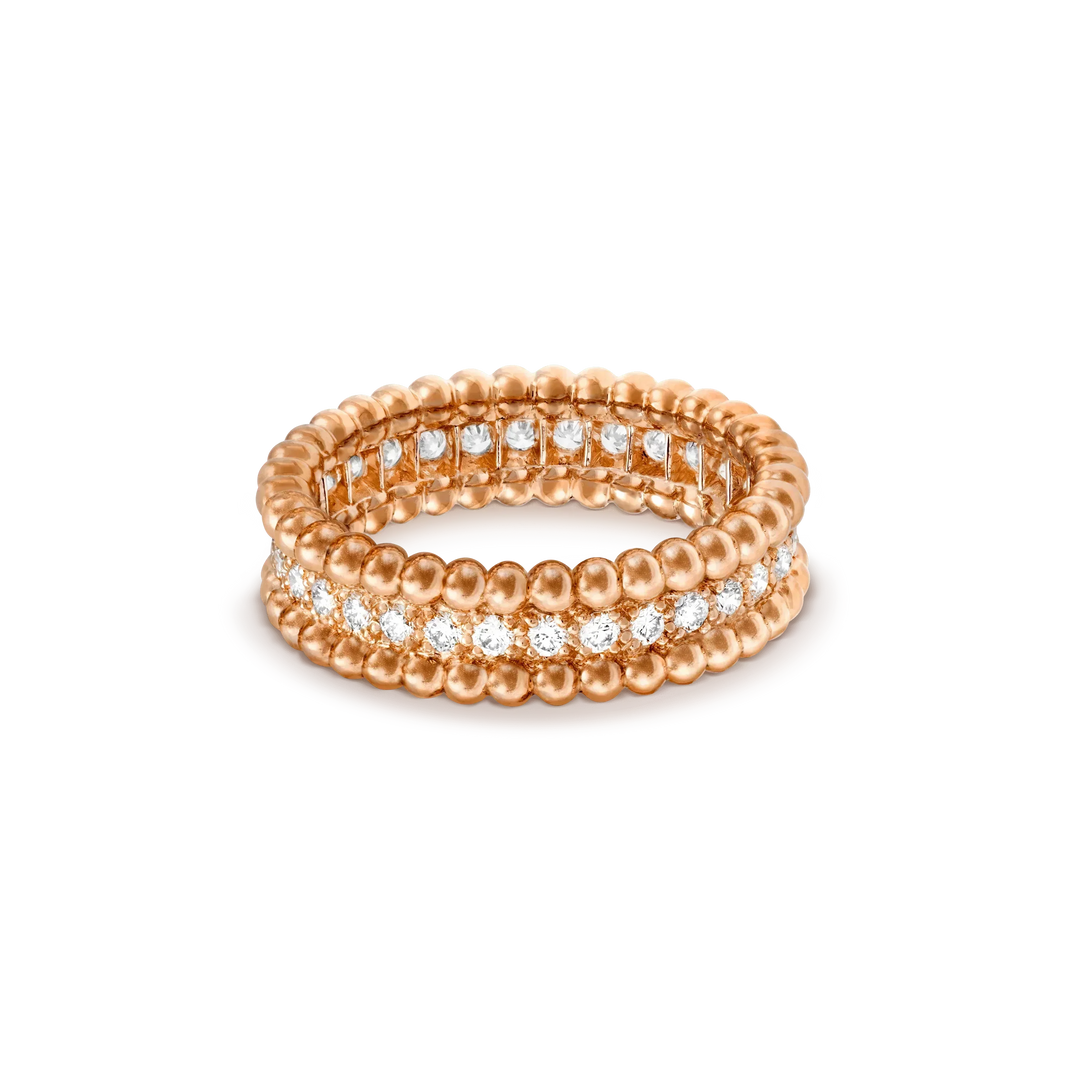 [Amore Jewels]PERLEE DIAMOND ROSE GOLD RING