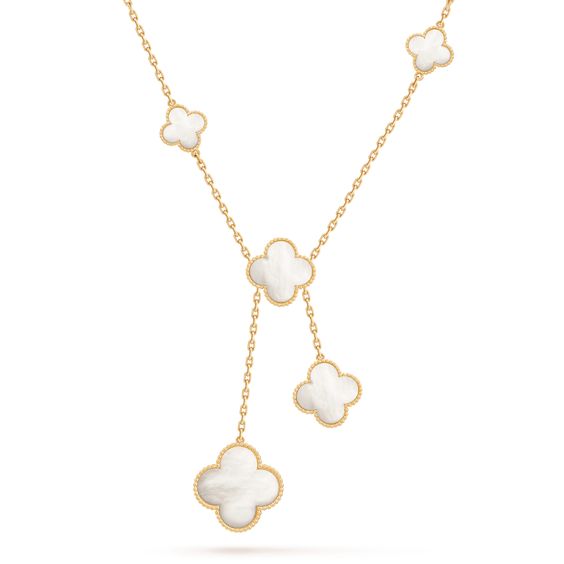 [Amore Jewels]CLOVER MOTHER OF PEARL NECKLACE 6 MOTIF