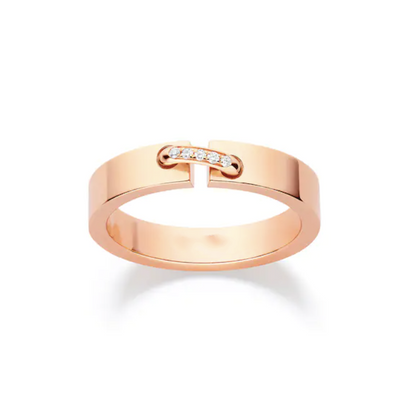 [Amore Jewels]ALLIANCE LIENS VIDENCE DIAMOND 4MM RING