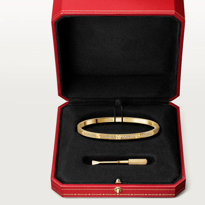 [Amore Jewels]LOVE BRACELET 3.65MM DIAMOND-PAVED