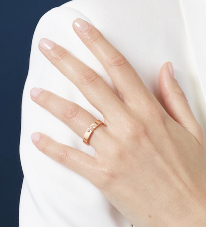 [Amore Jewels]ALLIANCE LIENS VIDENCE DIAMOND 4MM RING