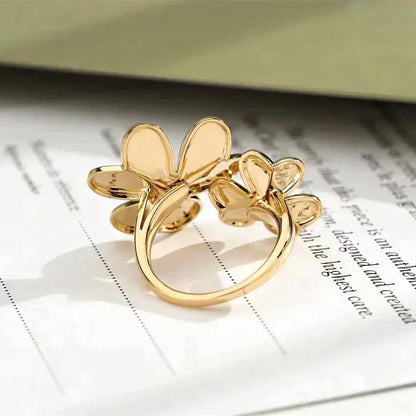[Amore Jewels]CLOVER COMOS GOLD DIAMOND RING