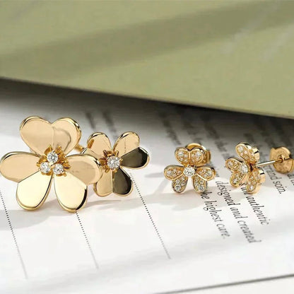 [Amore Jewels]CLOVER COMOS GOLD DIAMOND RING