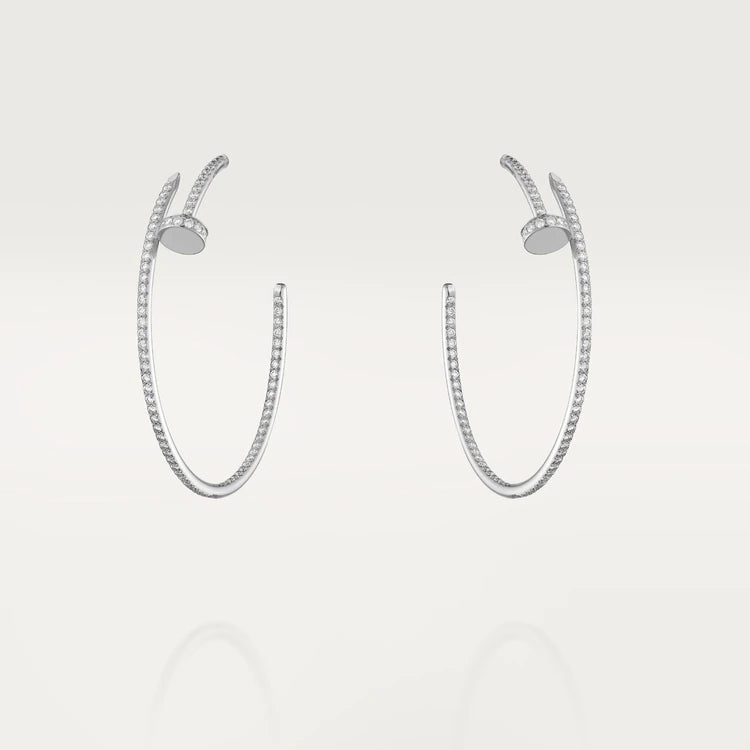 [Amore Jewels]JUSTE EARRINGS FULL DIAMONDS 1.8MM