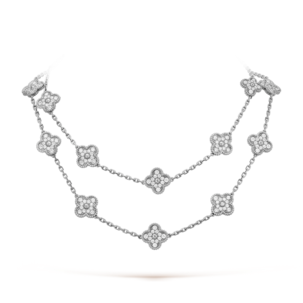 [Amore Jewels]CLOVER 20 MOTIFS DIAMOND SILVER