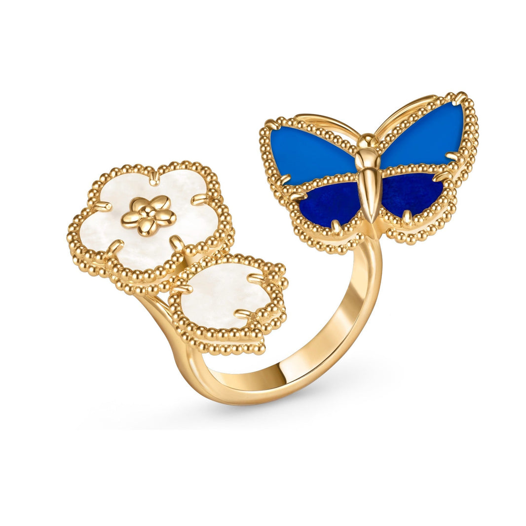 [Amore Jewels]LUCKY SPRING BUTTERFLY OPEN-FACE RINGS