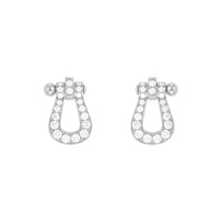 [Amore Jewels]FORCE 10 FULL DIAMOND STUD EARRINGS MINI MODEL