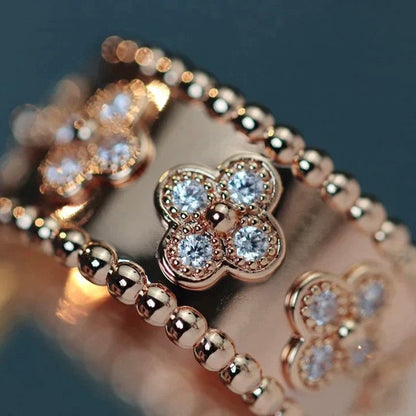 [Amore Jewels]CLOVER KALEIDOSCOPE RING 10MM