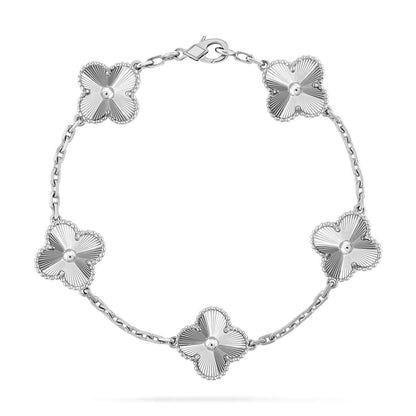 [Amore Jewels] CLOVER 5 MOTIF LASER BRACELET COLLECTION
