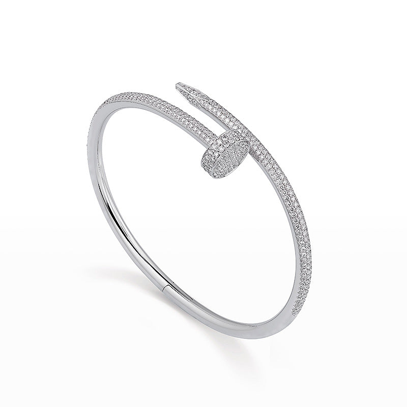 [Amore Jewels]JUSTE BRACELET 3.5MM ALL DIAMONDS