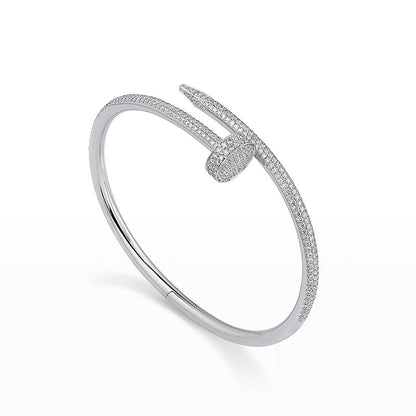 [Amore Jewels]JUSTE BRACELET 3.5MM ALL DIAMONDS