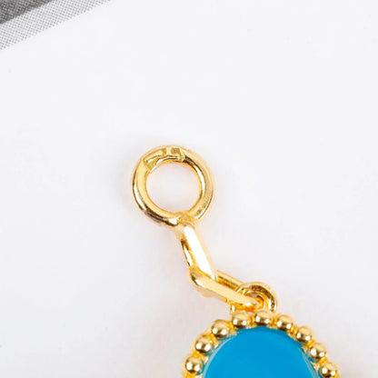[Amore Jewels] CLOVER 5 MOTIF TURQUOISE BRACELET COLLECTION