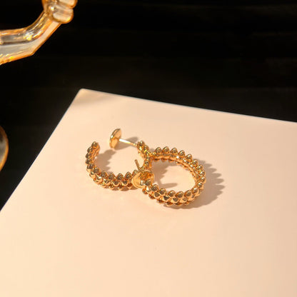 [Amore Jewels]CLASH SMALL HOOP EARRINGS