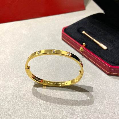 [Amore Jewels]LOVE BRACELET 6.1MM 10 DIAMONDS