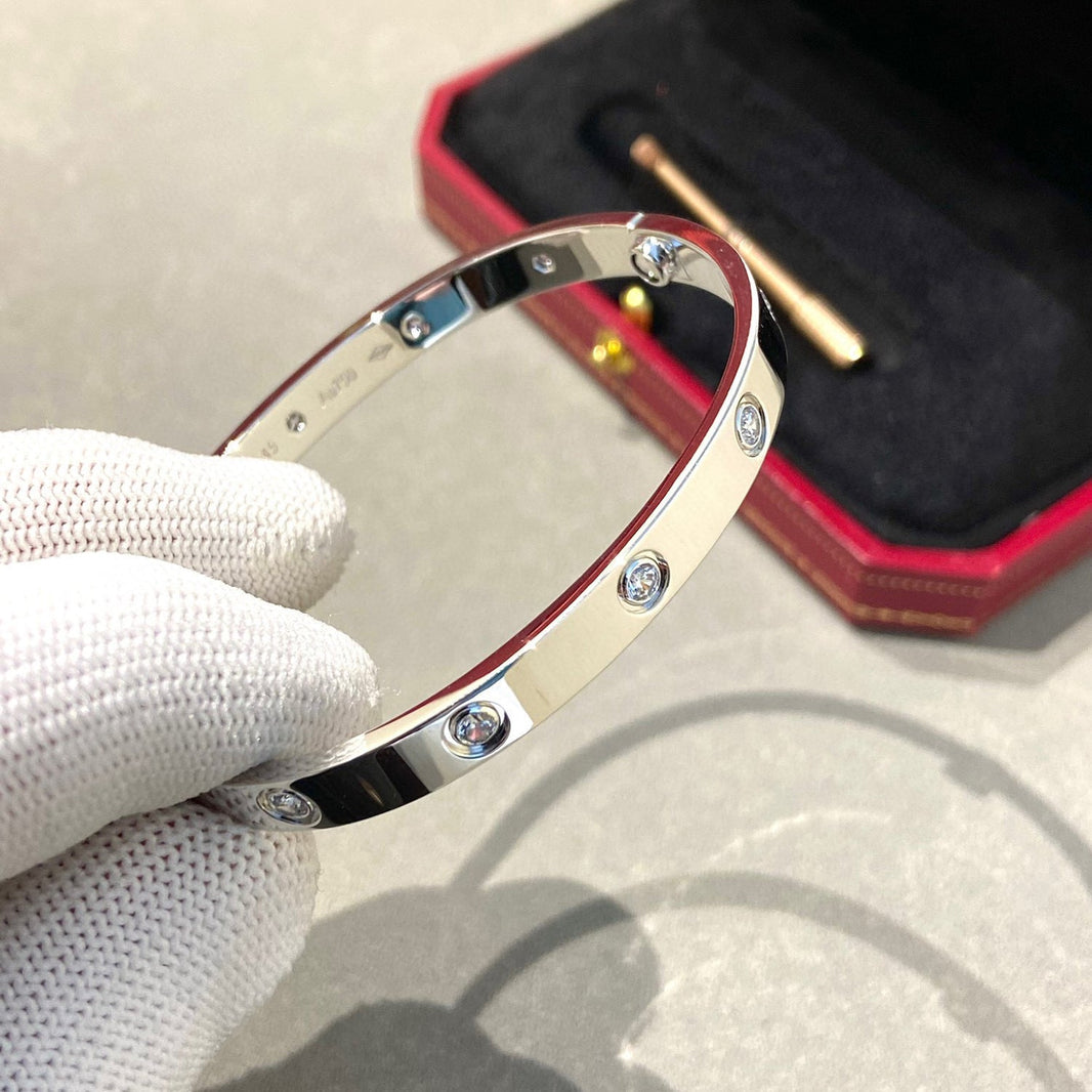 [Amore Jewels]LOVE BRACELET 6.1MM 10 DIAMONDS
