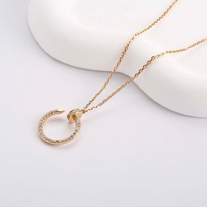 [Amore Jewels]JUSTE NECKLACE FULL DIAMOND