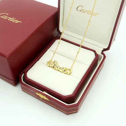[Amore Jewels]PANTHERE FULL DIAMOND NECKLACE