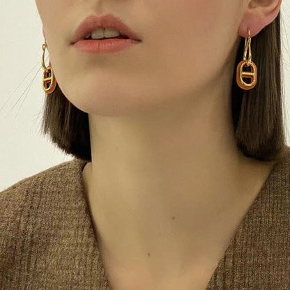 [Amore Jewels]HM O'MAILLON GOLD EARRINGS